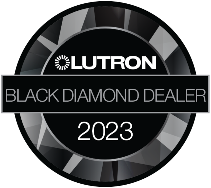 Lutron Black Diamond logo
