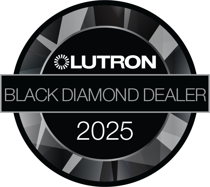Lutron Black Diamond logo
